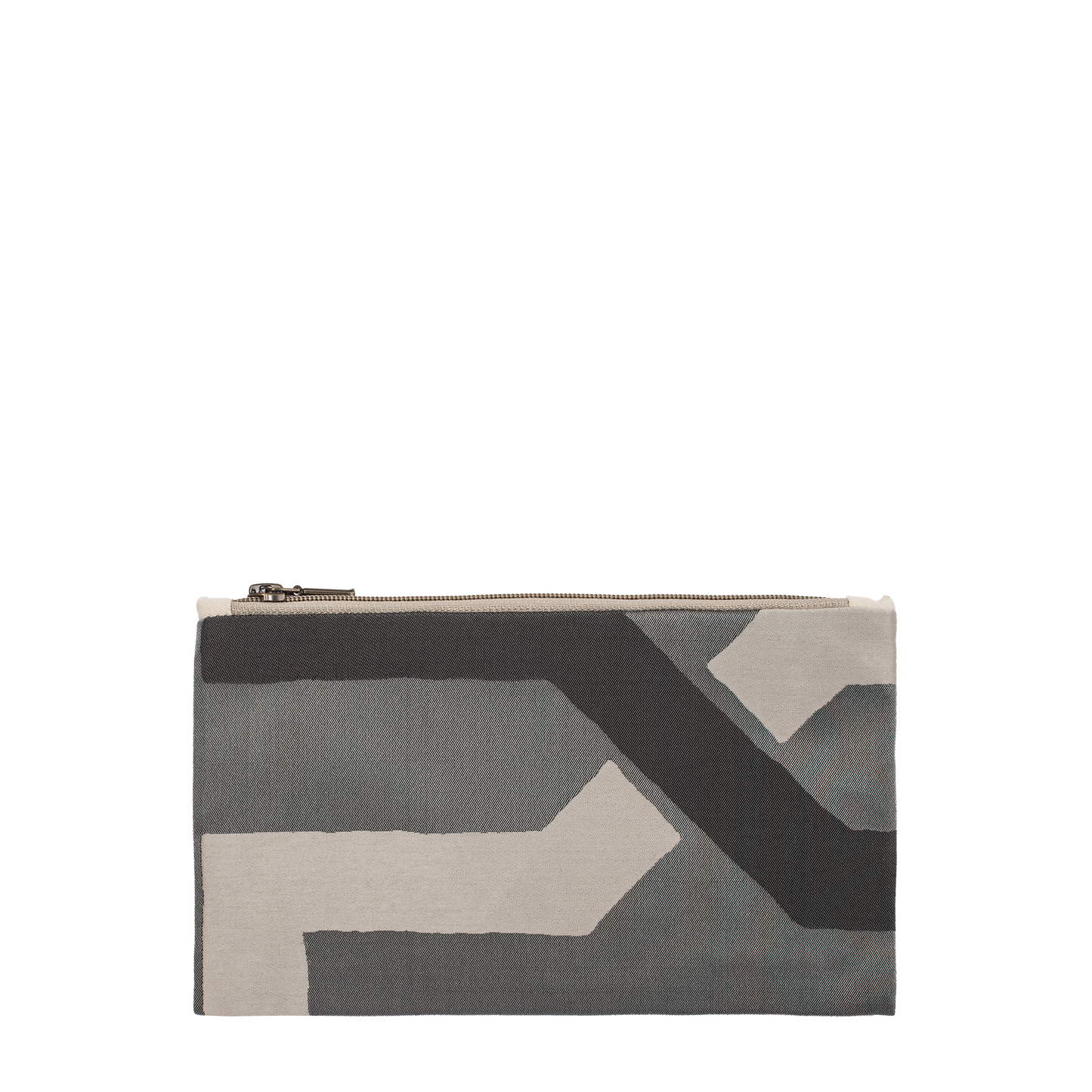 Abstract Grey Zip Purse Image