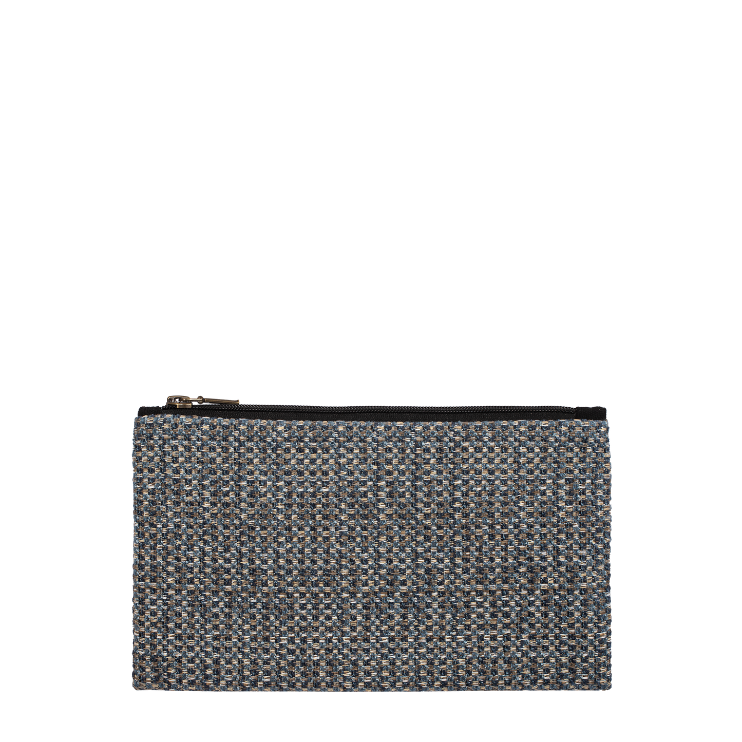 Black & Stone Check Zip Purse