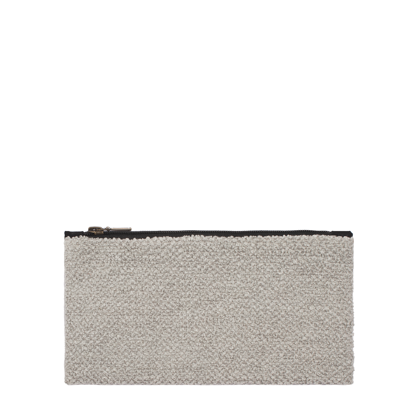 White Zip Purse
