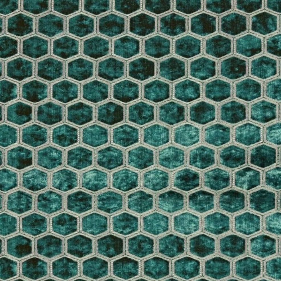 Designer Guild Polyester Mix Teal 1