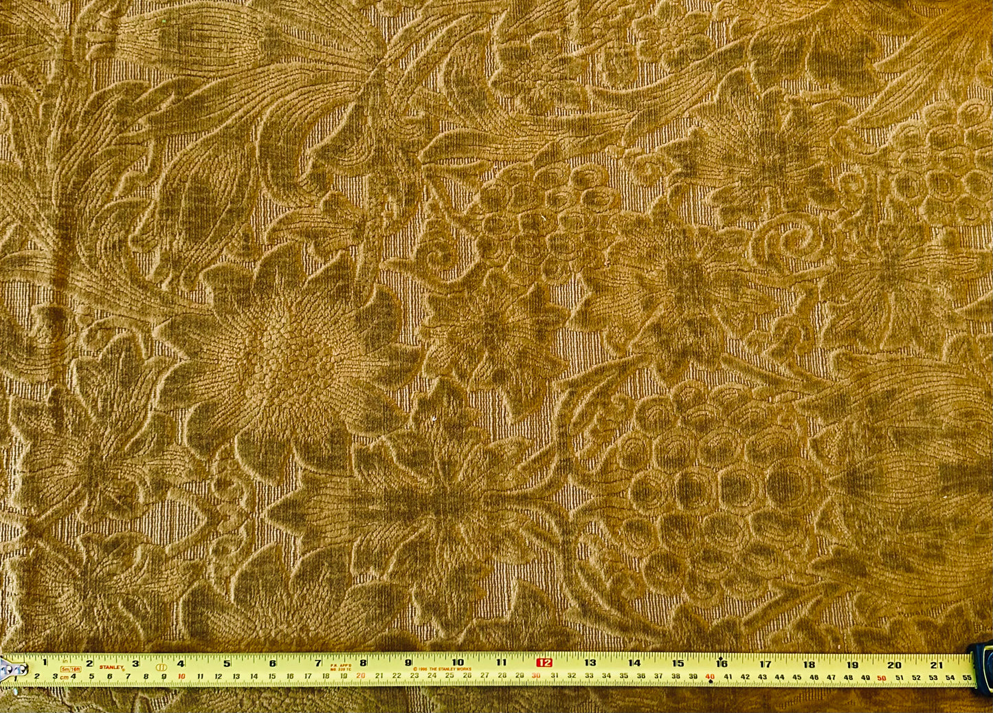 Morris & Co - Sanderson Velvet Mustard 1