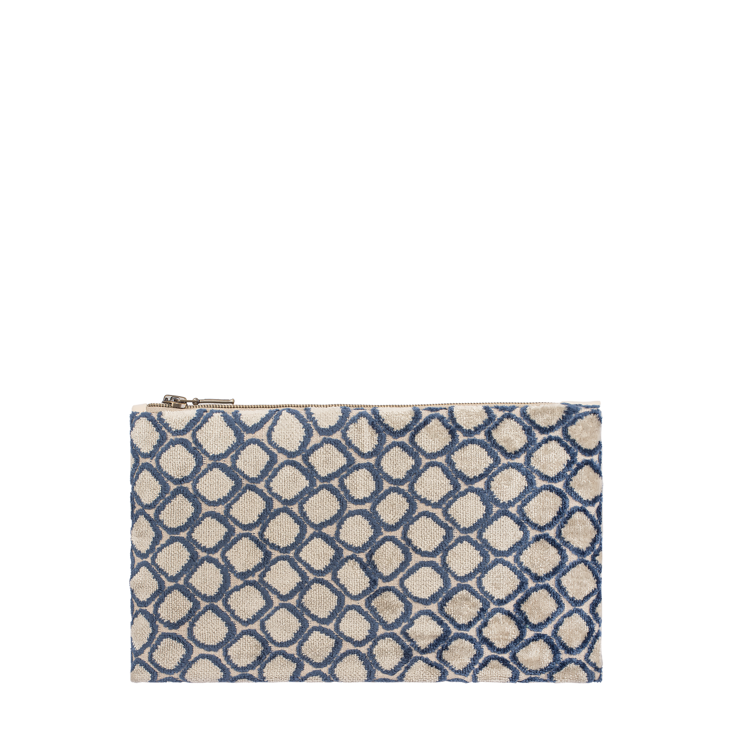 Spotty Velvet Zip Purse