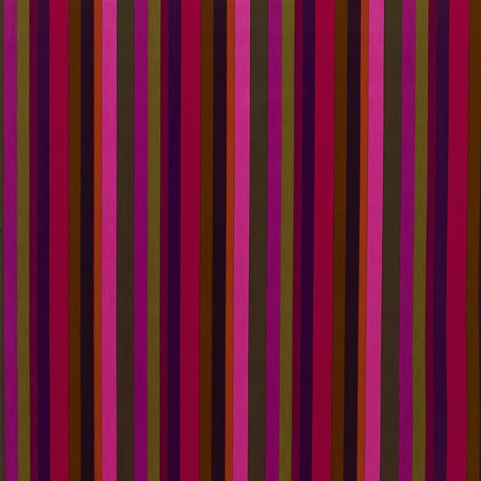 Designer Guild Velvet Stripe Multicolour 1