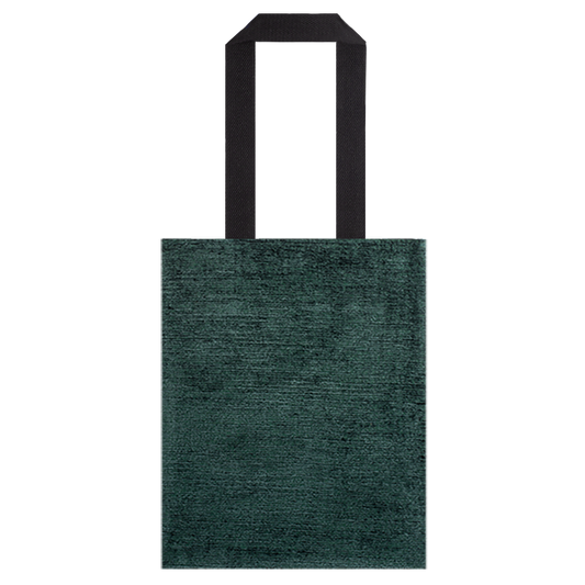Woven Turquoise Tote Bag