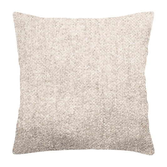 Cream Textured Cushion