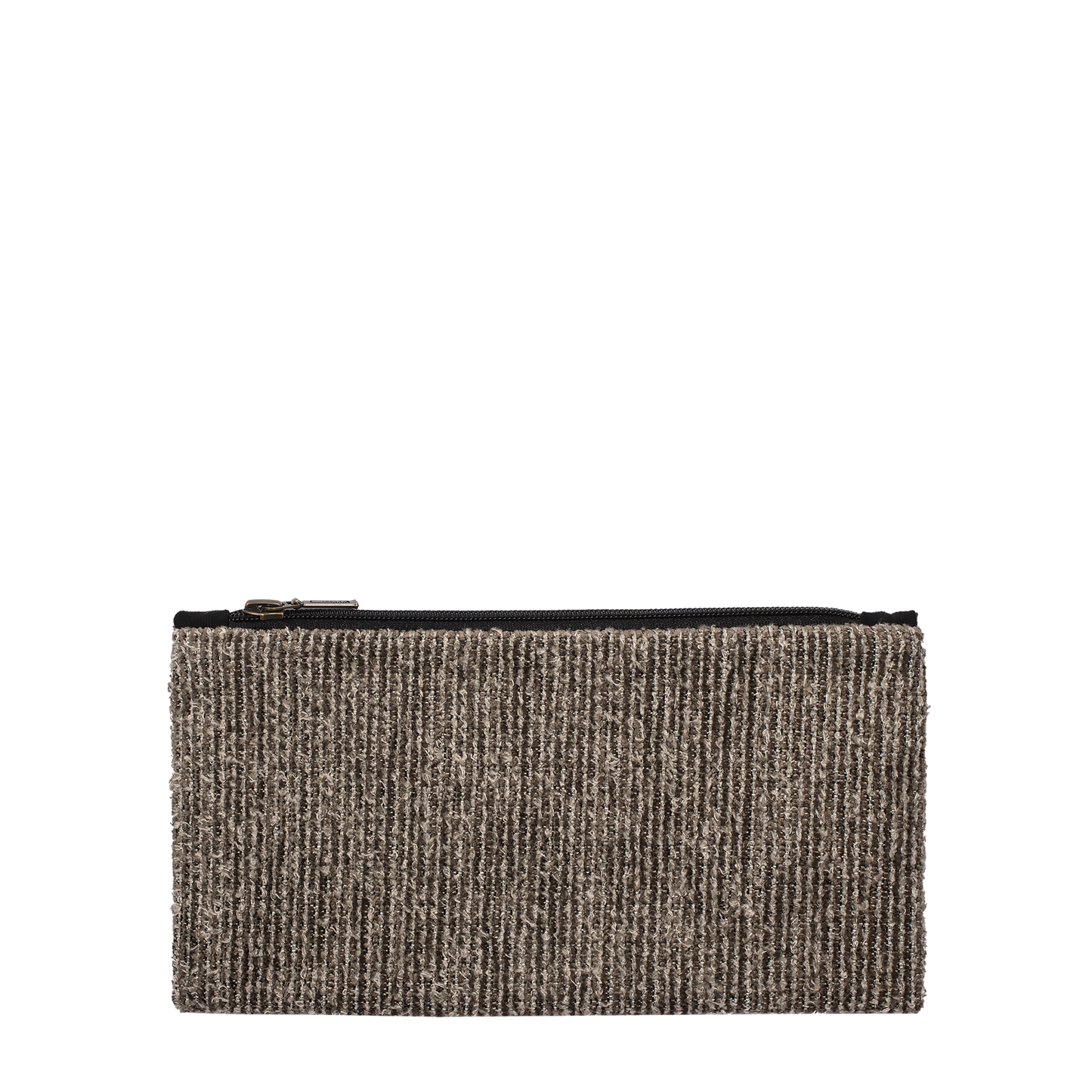 Beige & brown Zip Purse
