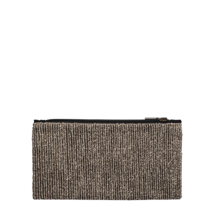 Beige & brown Zip Purse