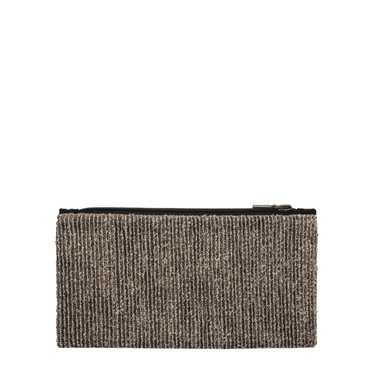 Beige & brown Zip Purse