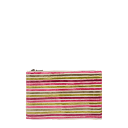 Candy Stripe Zip Purse