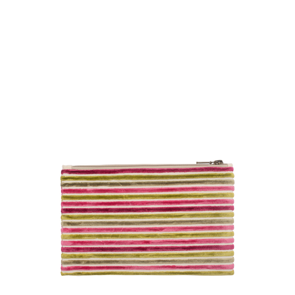 Candy Stripe Zip Purse