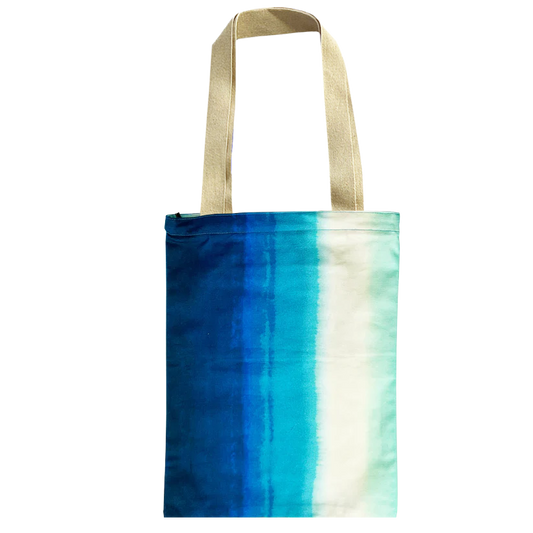 Painted Blue Tote Bag