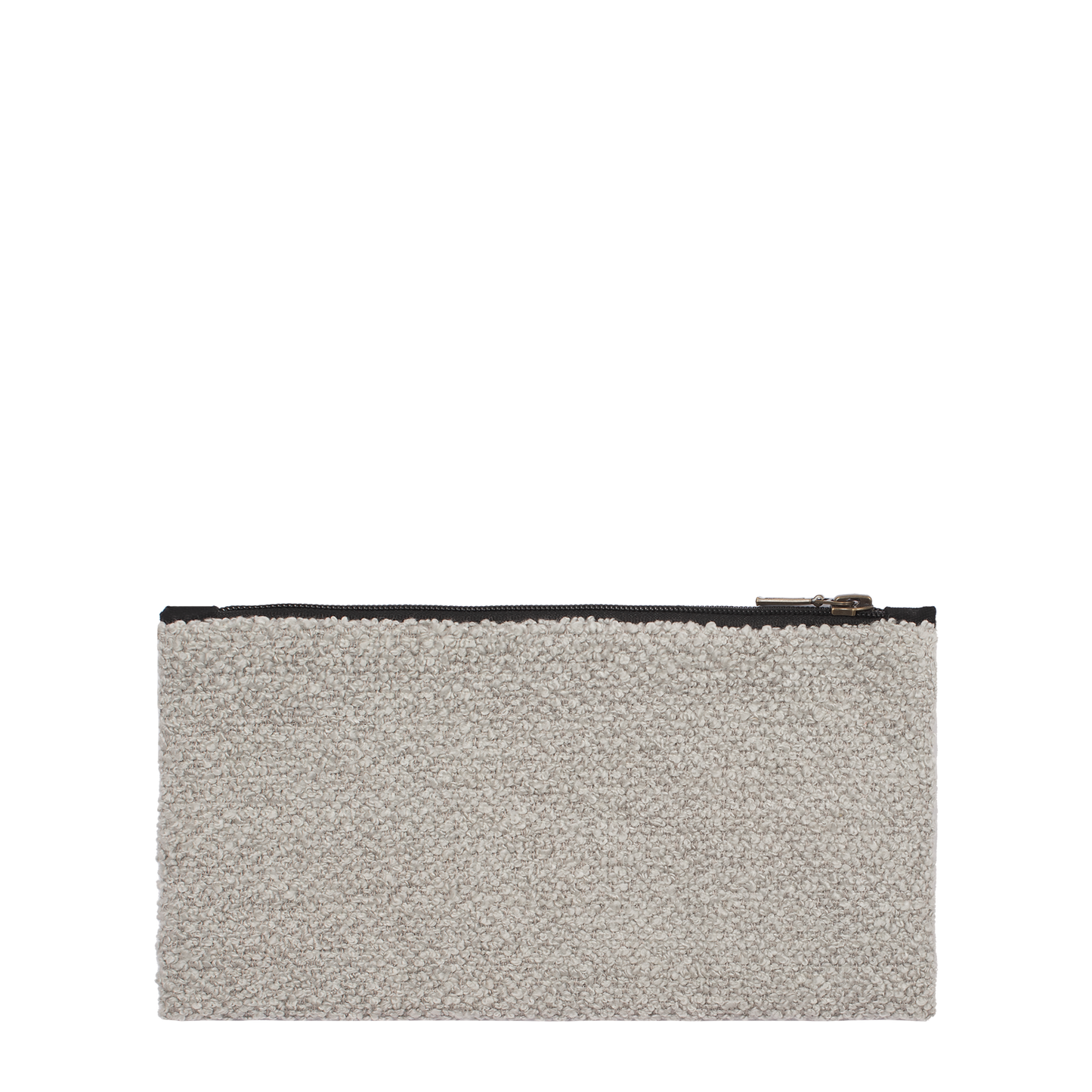 White Zip Purse