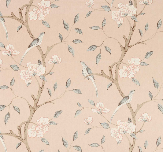 Zoffany - Sanderson Linen Cotton Pink 1A